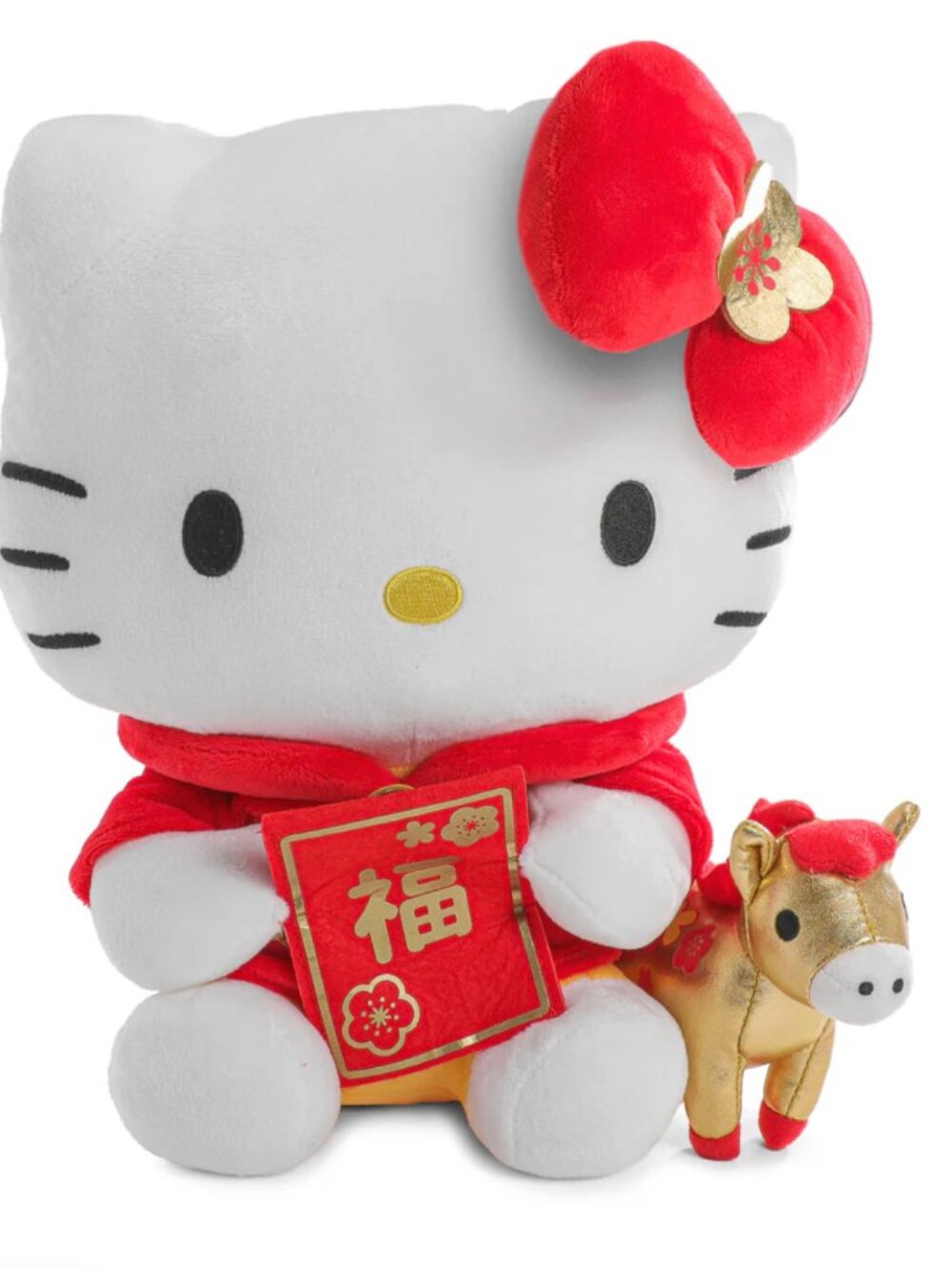 Hello Kitty® with Lucky Horse Plush